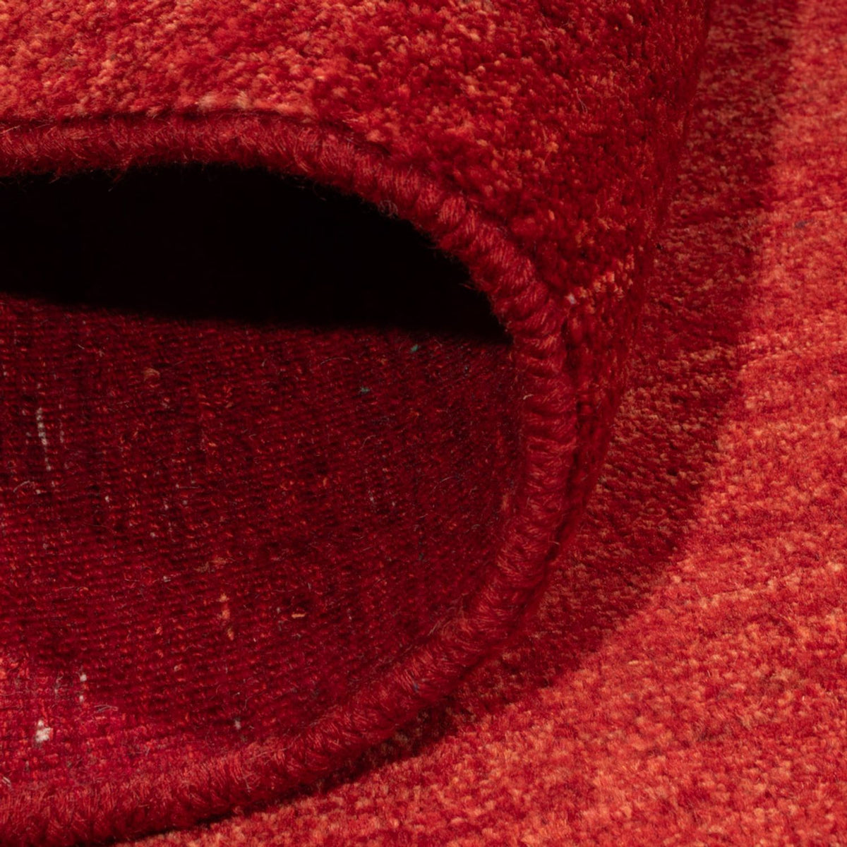 Gabbeh-tæppe - Persisk - 143 x 101 cm - rød