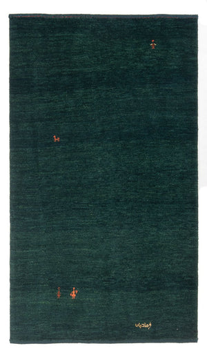 Gabbeh-tæppe - Persisk - 178 x 115 cm - mørkegrøn