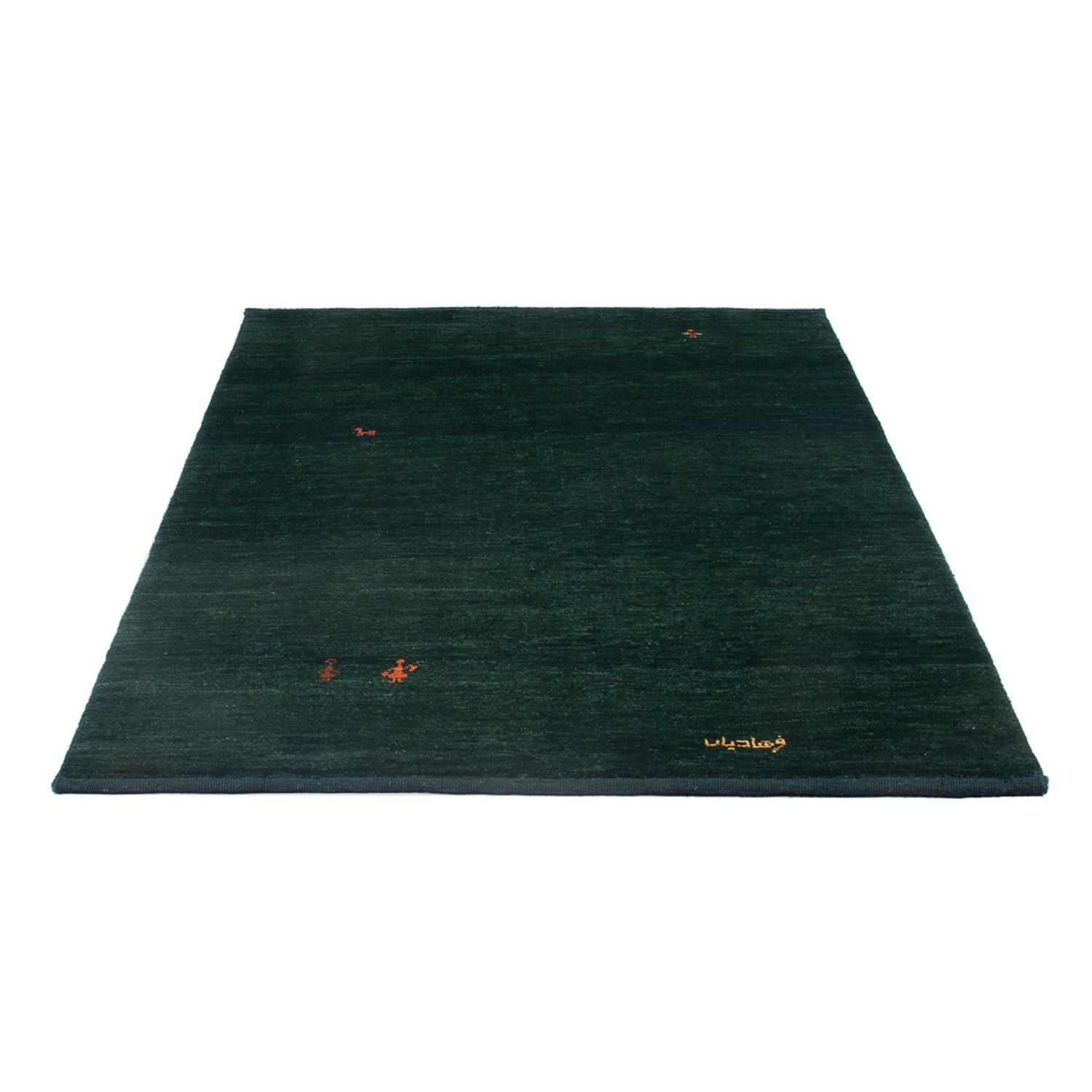 Gabbeh-tæppe - Persisk - 178 x 115 cm - mørkegrøn