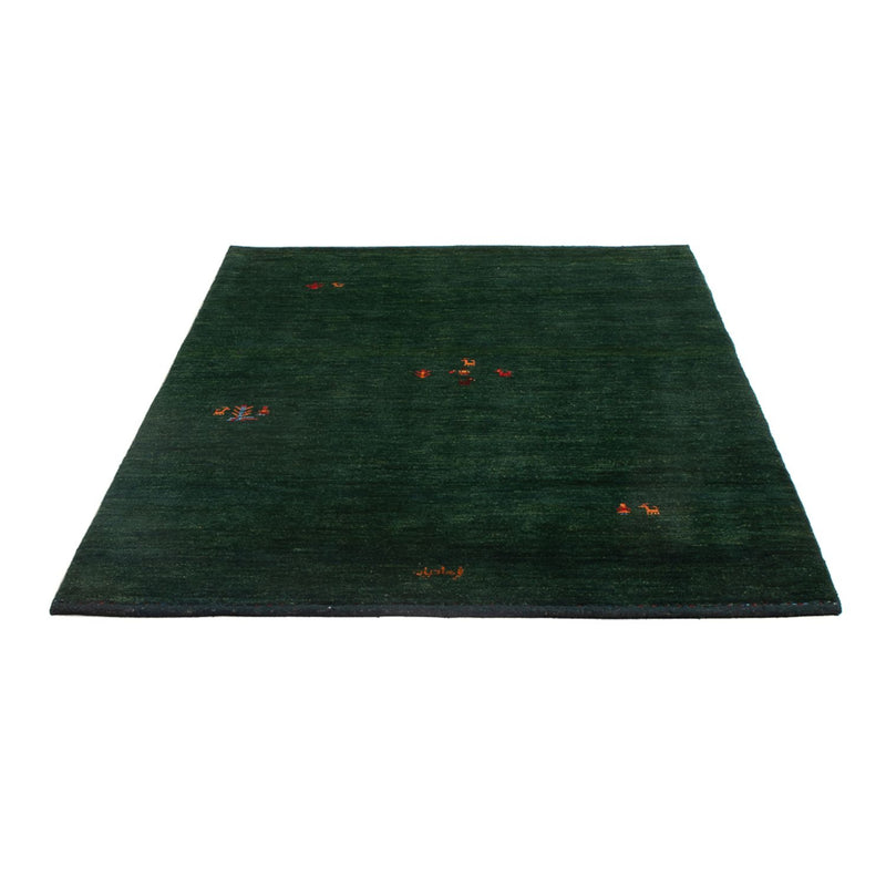 Gabbeh-tæppe - Persisk - 175 x 122 cm - mørkegrøn