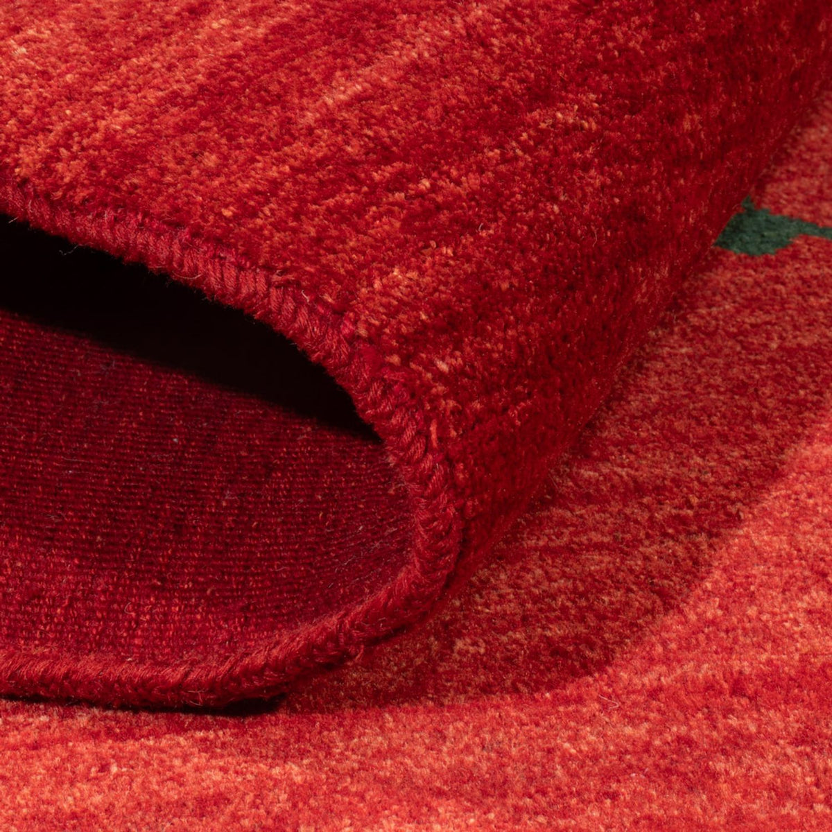 Gabbeh-tæppe - Persisk - 180 x 122 cm - rød