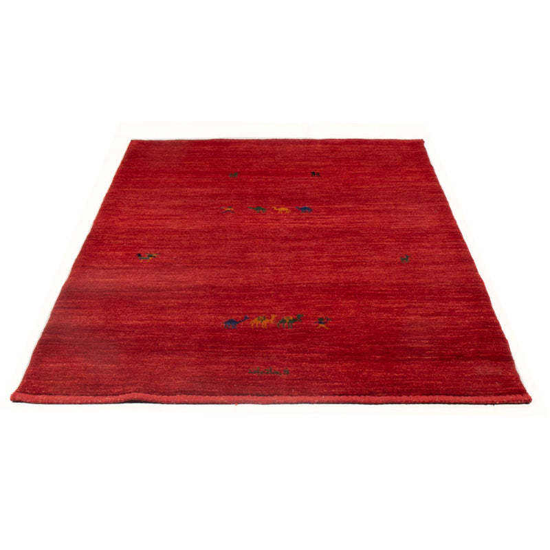 Gabbeh-tæppe - Persisk - 180 x 122 cm - rød