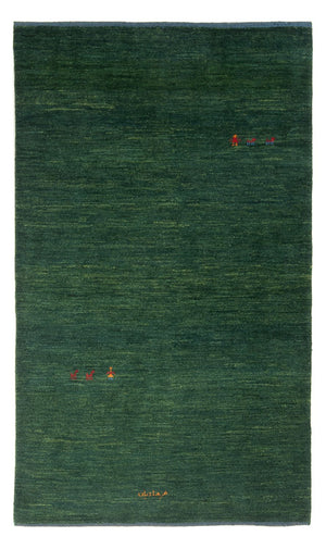 Gabbeh-tæppe - Persisk - 183 x 115 cm - mørkegrøn