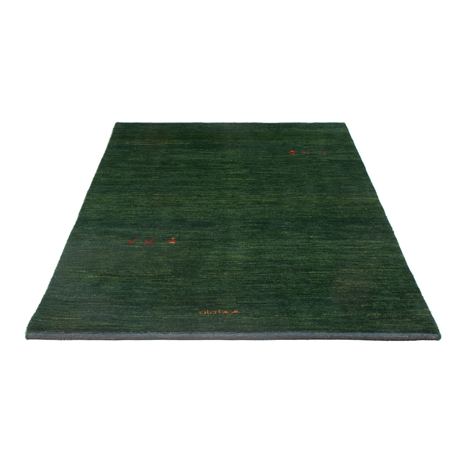 Gabbeh-tæppe - Persisk - 183 x 115 cm - mørkegrøn