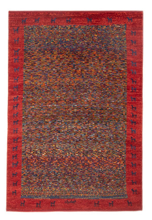 Gabbeh-tæppe - Persisk - 147 x 100 cm - flerfarvet