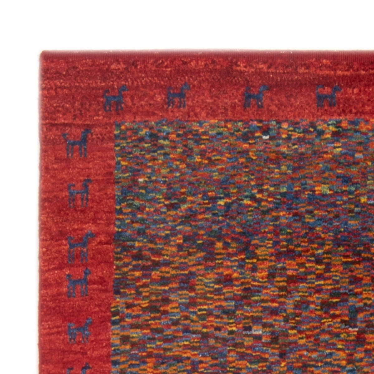 Persisk Gabbeh Tæppe 100x147cm - Perserteppich Wollteppich