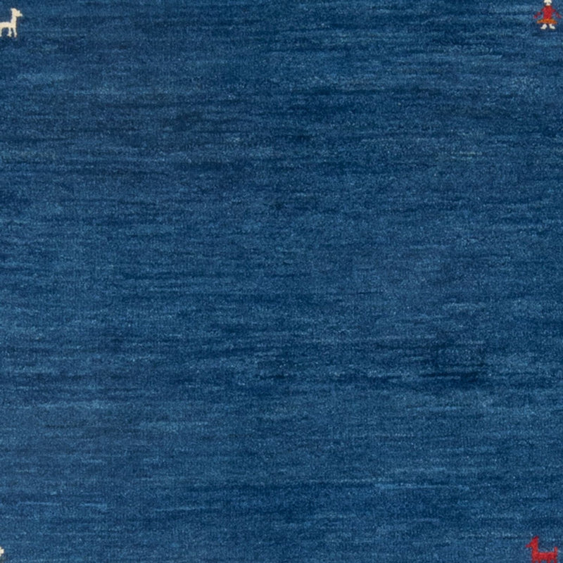 Gabbeh-tæppe - Persisk - 160 x 107 cm - mørkeblå