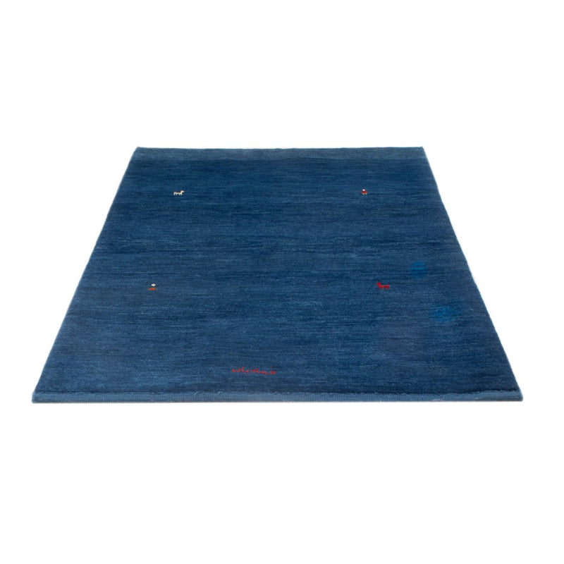 Gabbeh-tæppe - Persisk - 160 x 107 cm - mørkeblå