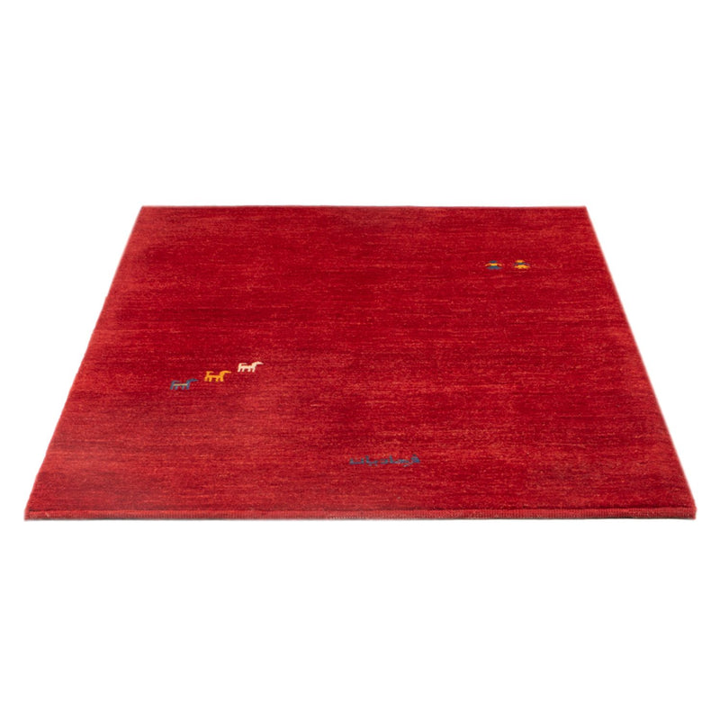 Gabbeh-tæppe - Persisk - 145 x 103 cm - rød
