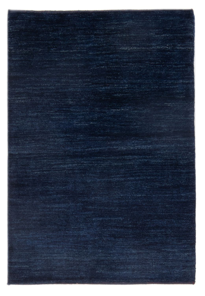 Gabbeh-tæppe - Persisk - 143 x 90 cm - mørkeblå