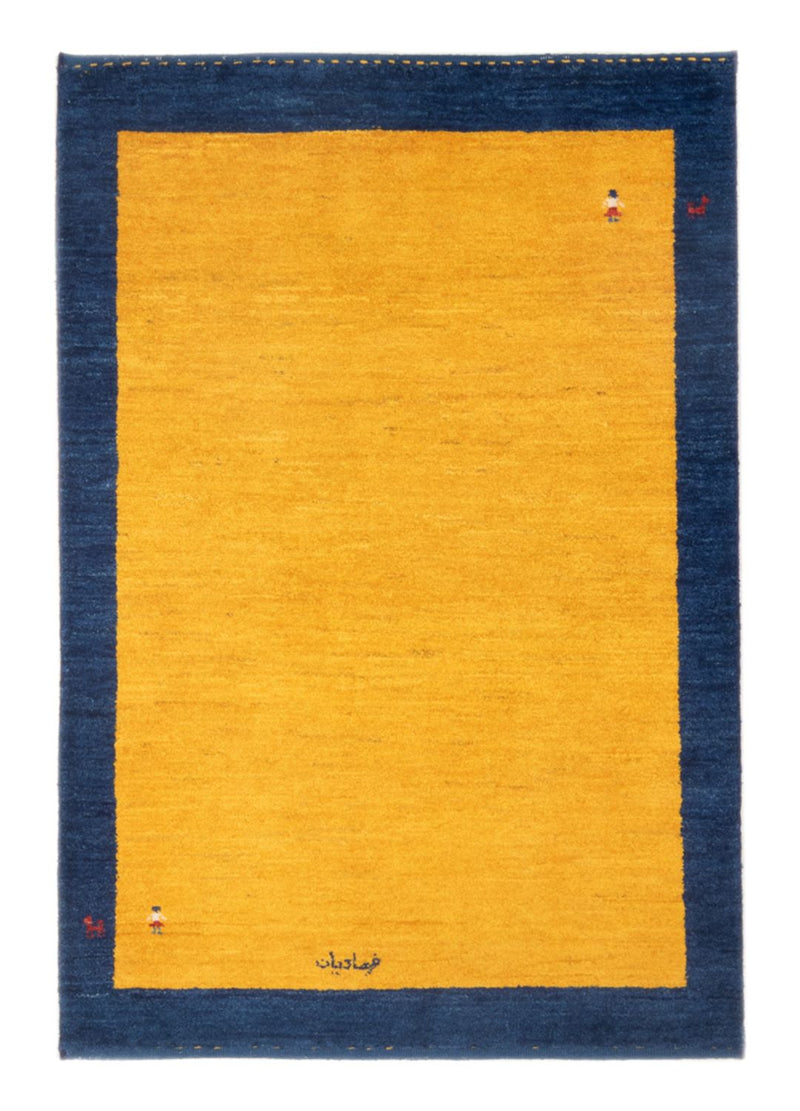 Gabbeh-tæppe - Persisk - 147 x 99 cm - flerfarvet