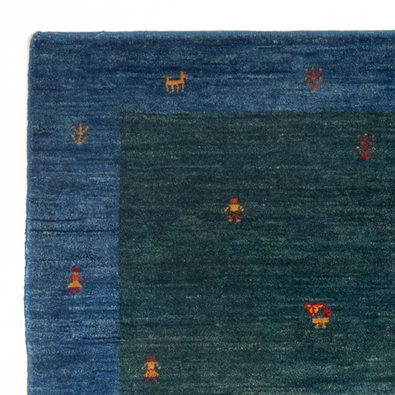 Gabbeh-tæppe - Persisk - 153 x 102 cm - flerfarvet
