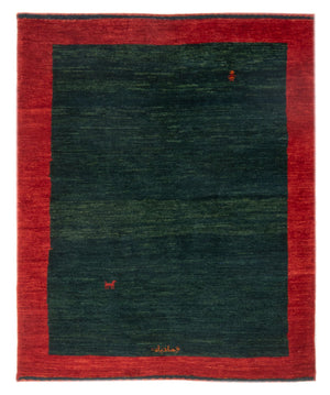 Gabbeh-tæppe - Persisk - 152 x 107 cm - flerfarvet