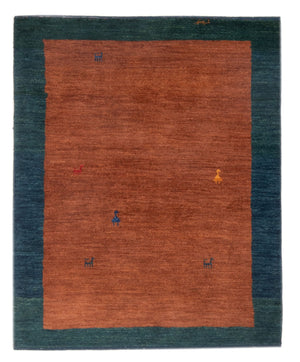 Gabbeh-tæppe - Persisk - 144 x 105 cm - flerfarvet