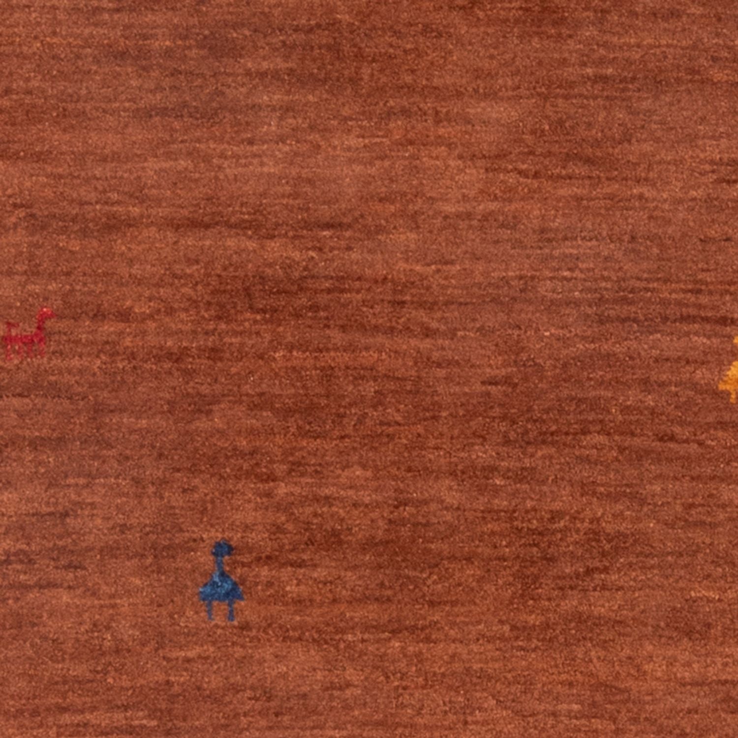 Gabbeh-tæppe - Persisk - 144 x 105 cm - flerfarvet