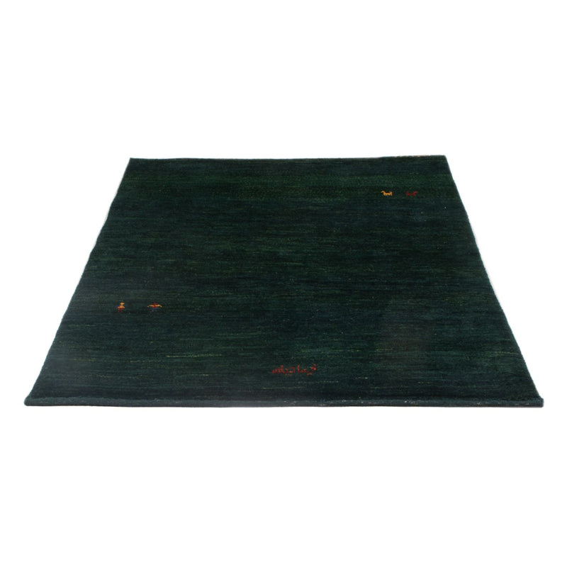 Gabbeh-tæppe - Persisk - 148 x 104 cm - mørkegrøn