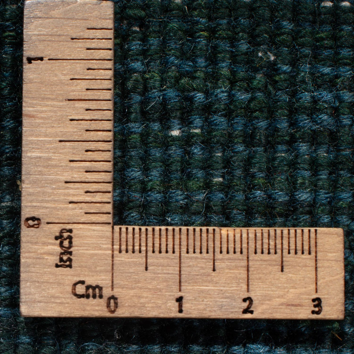 Gabbeh-tæppe - Persisk - 148 x 104 cm - mørkegrøn