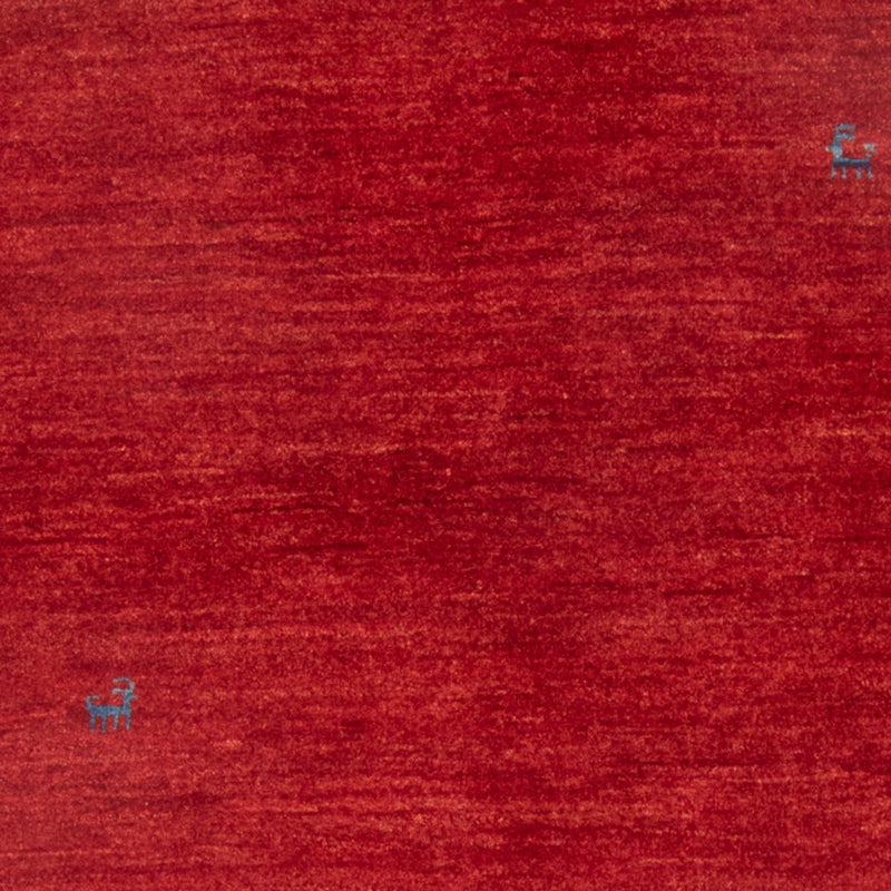Gabbeh-tæppe - Persisk - 142 x 102 cm - rød