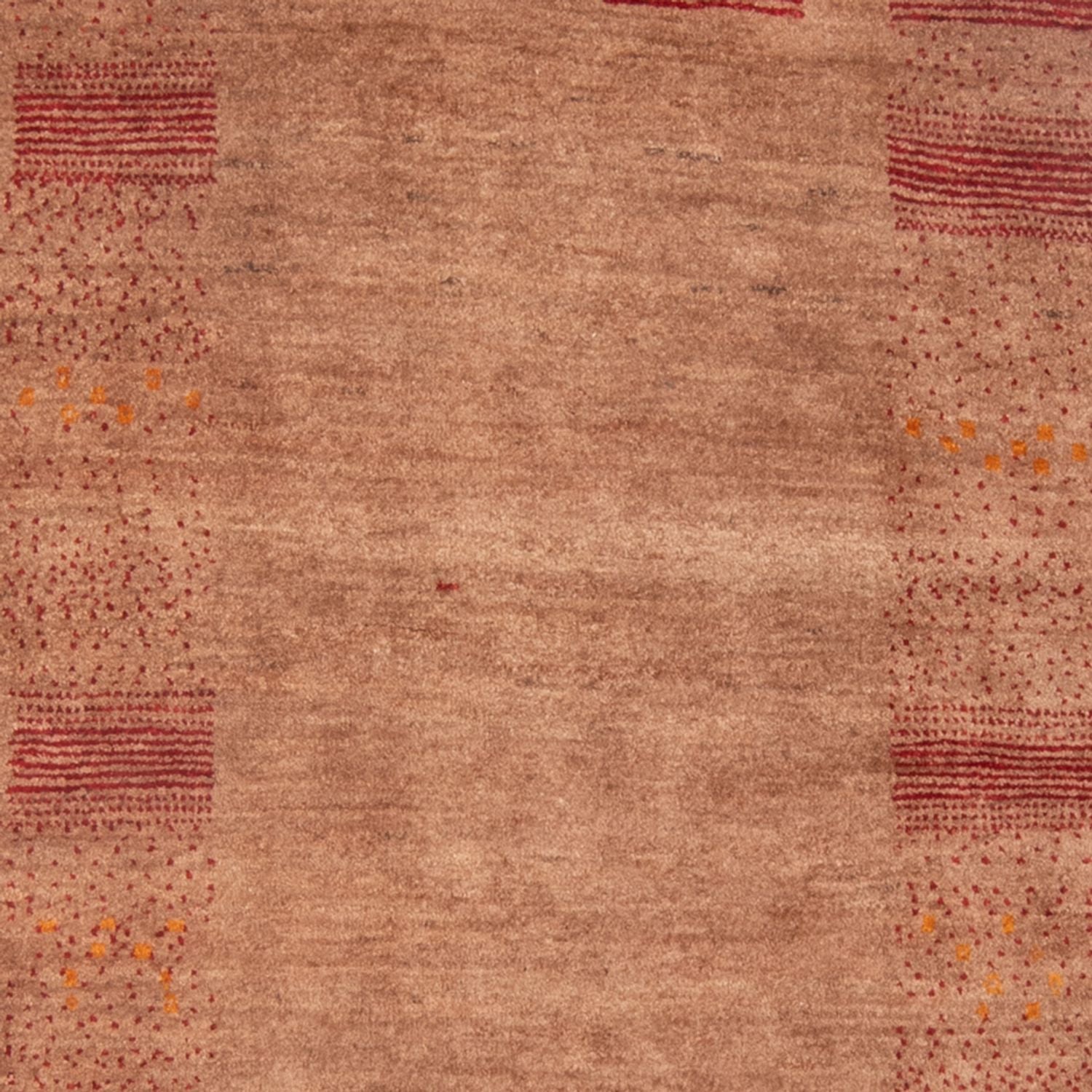Gabbeh-tæppe - Persisk - 161 x 104 cm - lys brun
