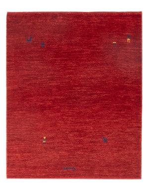 Gabbeh-tæppe - Persisk - 130 x 100 cm - rød