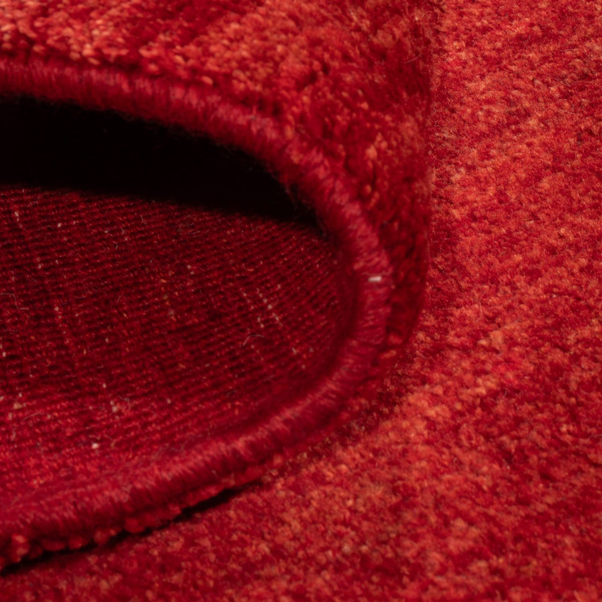 Gabbeh-tæppe - Persisk - 130 x 100 cm - rød