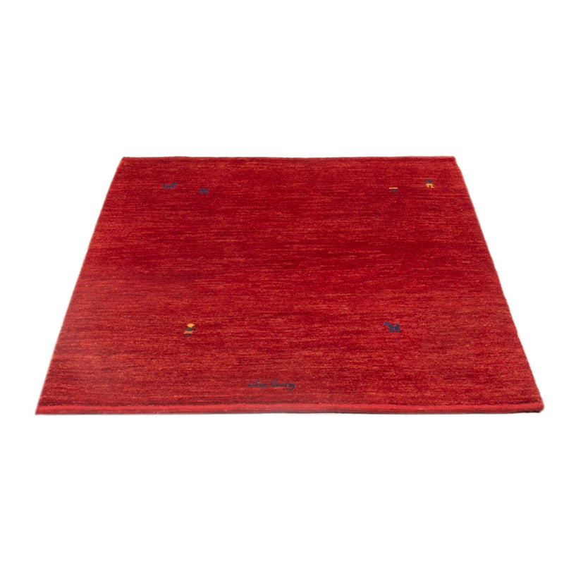 Gabbeh-tæppe - Persisk - 130 x 100 cm - rød