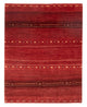 Persisk Gabbeh Tæppe 140x102cm - Perserteppich Wollteppich