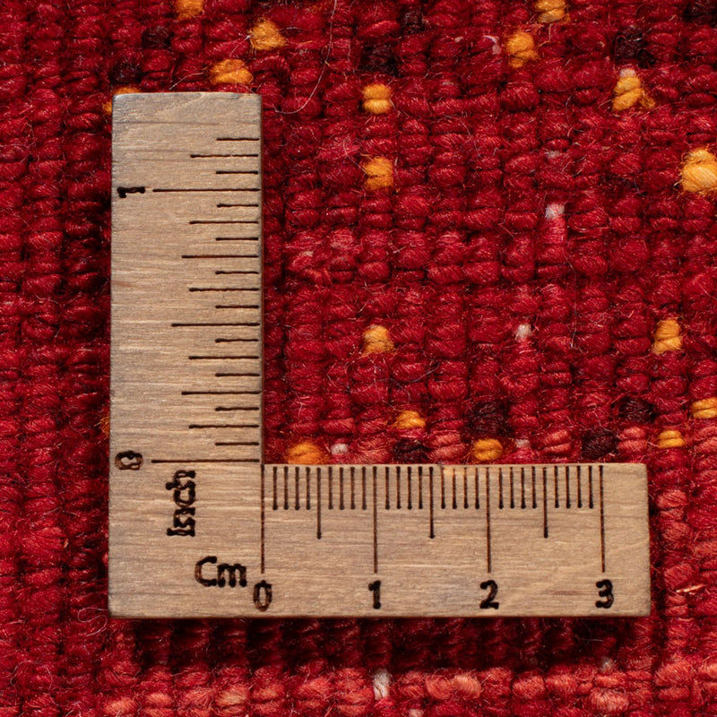 Gabbeh-tæppe - Persisk - 144 x 104 cm - mørkerød