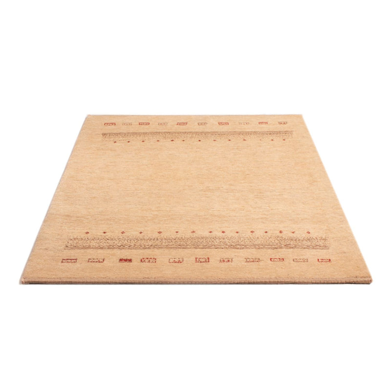 Gabbeh-tæppe - Persisk - 153 x 111 cm - lys beige