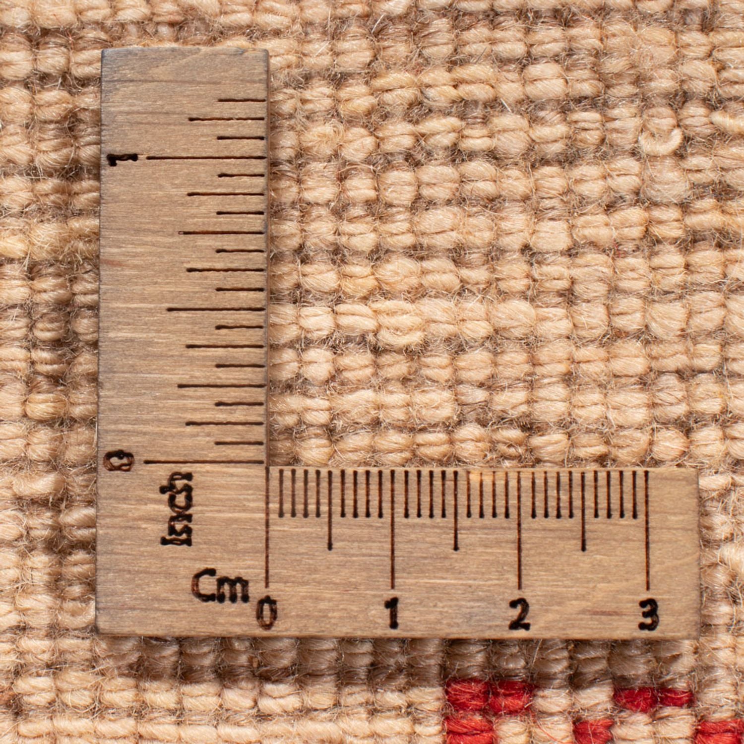 Gabbeh-tæppe - Persisk - 153 x 111 cm - lys beige
