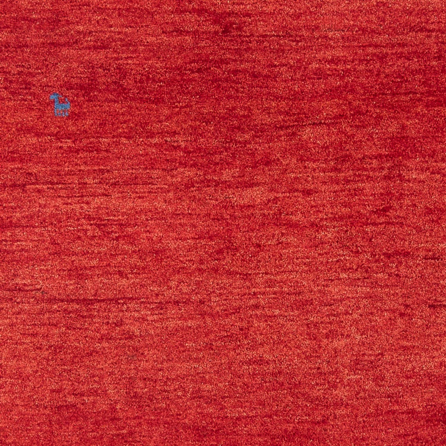 Gabbeh-tæppe - Persisk - 184 x 139 cm - rød