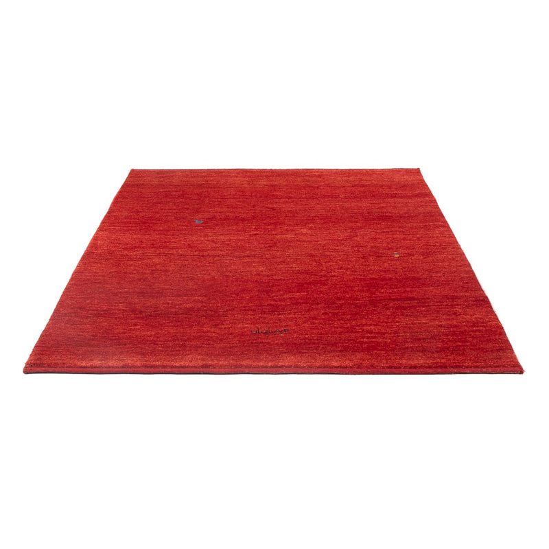 Gabbeh-tæppe - Persisk - 184 x 139 cm - rød