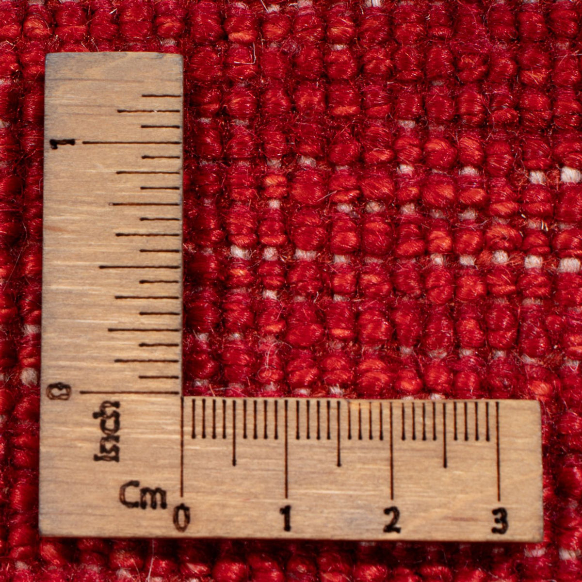 Gabbeh-tæppe - Persisk - 184 x 139 cm - rød