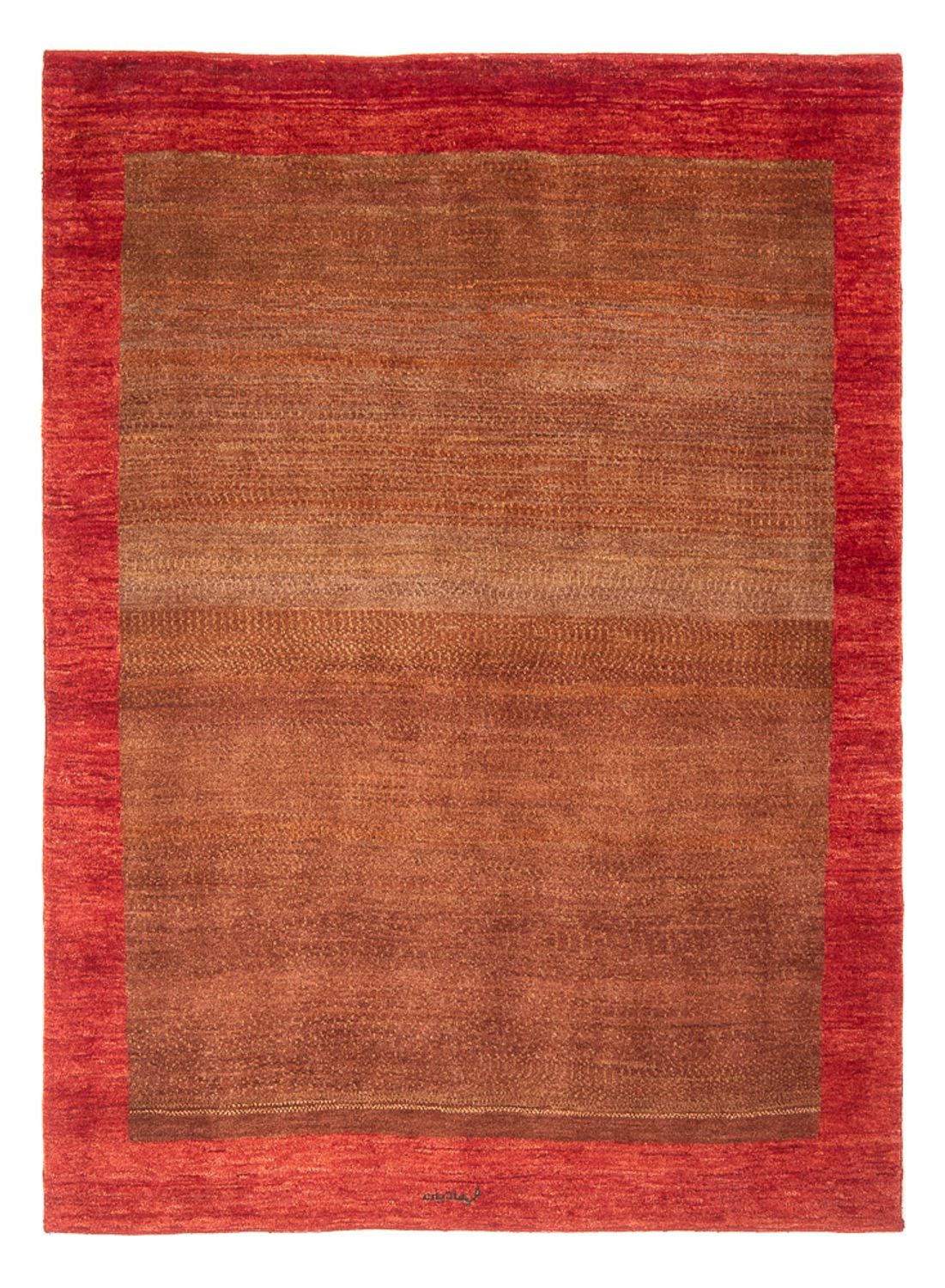 Gabbeh-tæppe - Persisk - 185 x 140 cm - flerfarvet