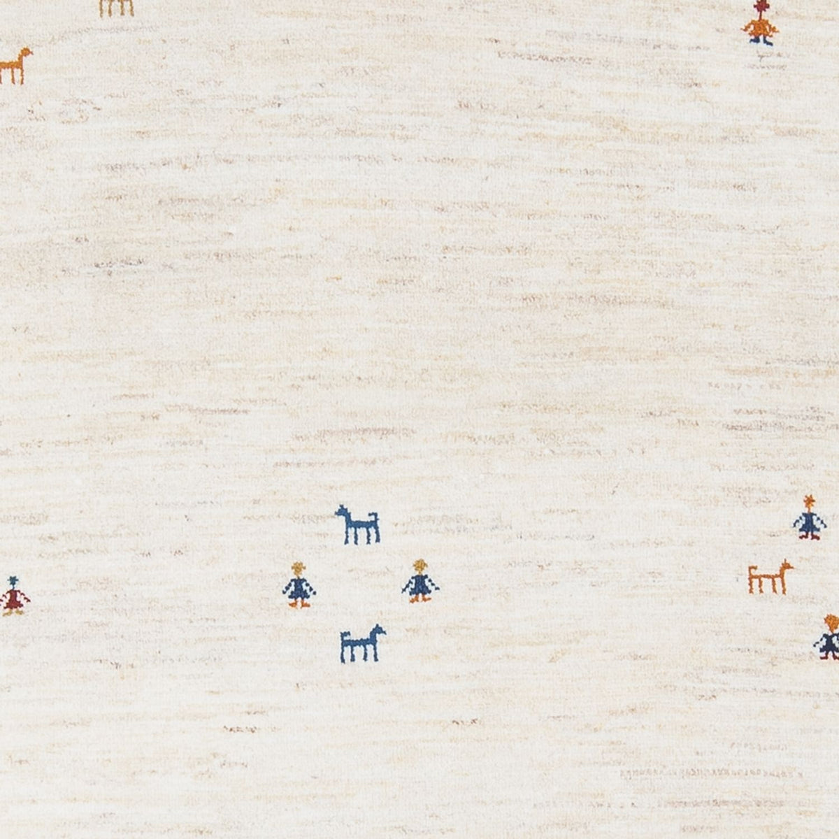 Gabbeh-tæppe - Persisk - 178 x 126 cm - beige