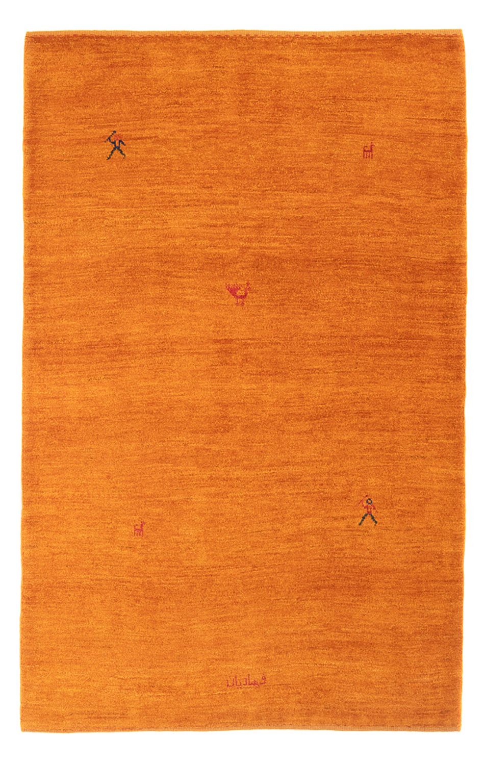 Gabbeh-tæppe - Persisk - 176 x 116 cm - orange