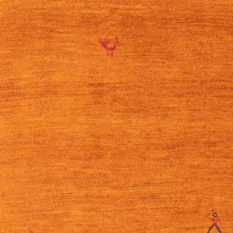 Gabbeh-tæppe - Persisk - 176 x 116 cm - orange