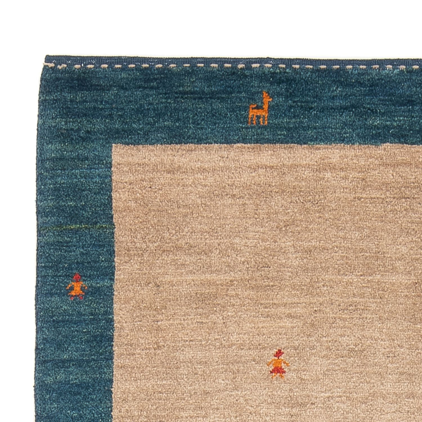 Persisk Gabbeh Tæppe 186x120cm - Perserteppich Wollteppich