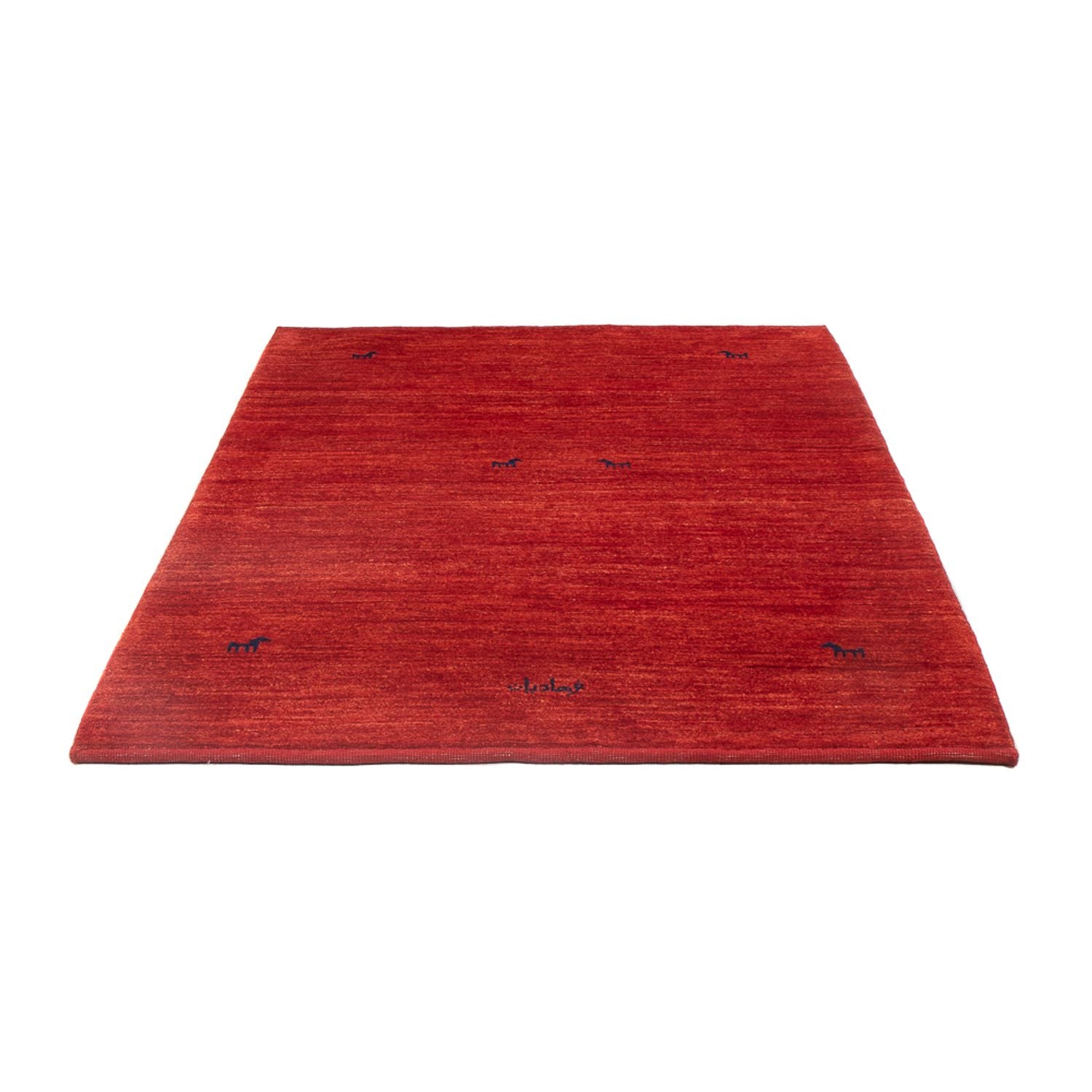 Gabbeh-tæppe - Persisk - 176 x 124 cm - rød