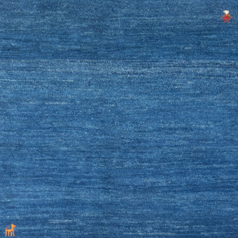 Gabbeh-tæppe - Persisk - 184 x 122 cm - havblå