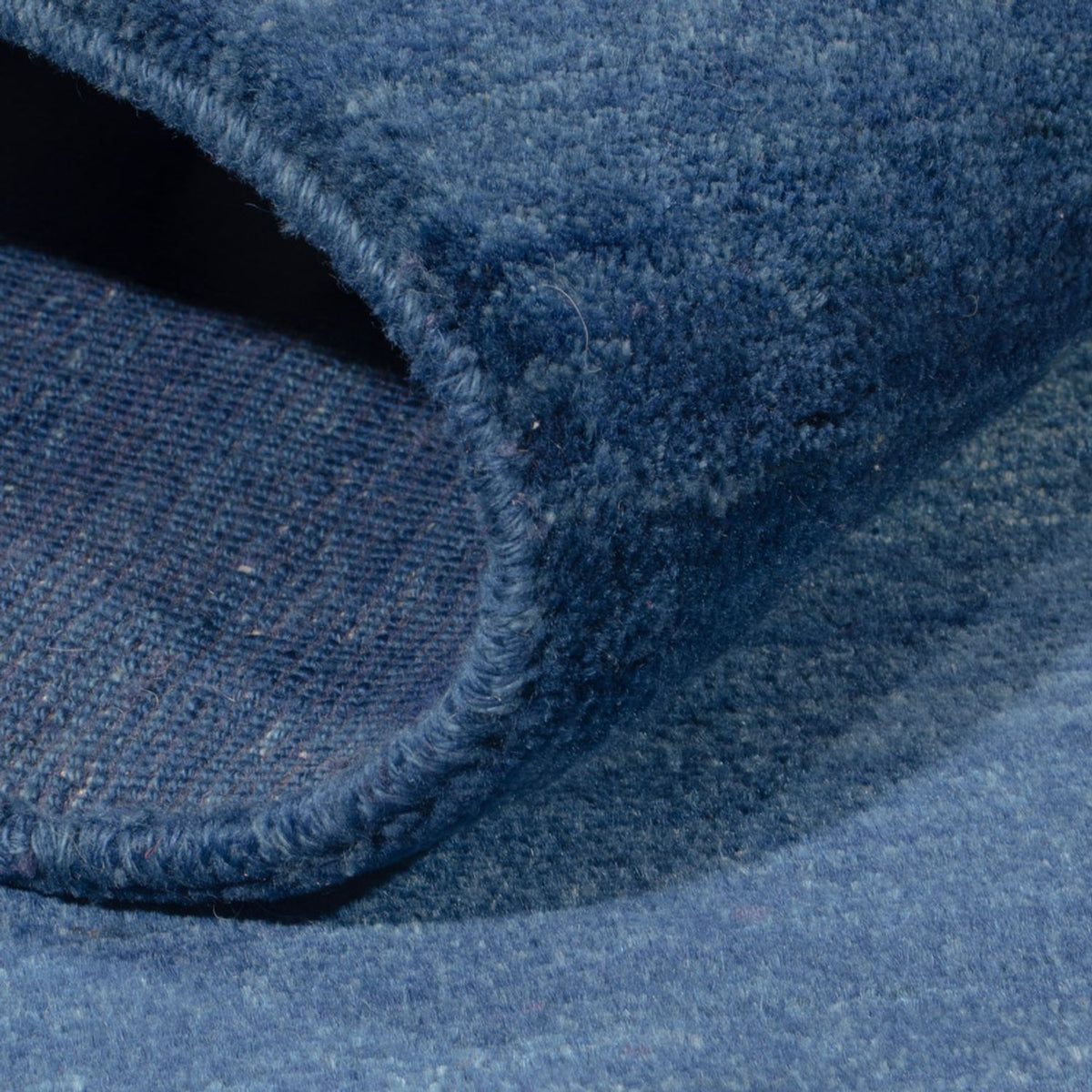 Gabbeh-tæppe - Persisk - 184 x 122 cm - havblå