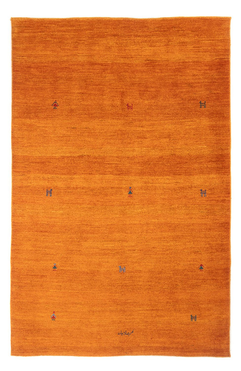 Gabbeh-tæppe - Persisk - 187 x 123 cm - orange