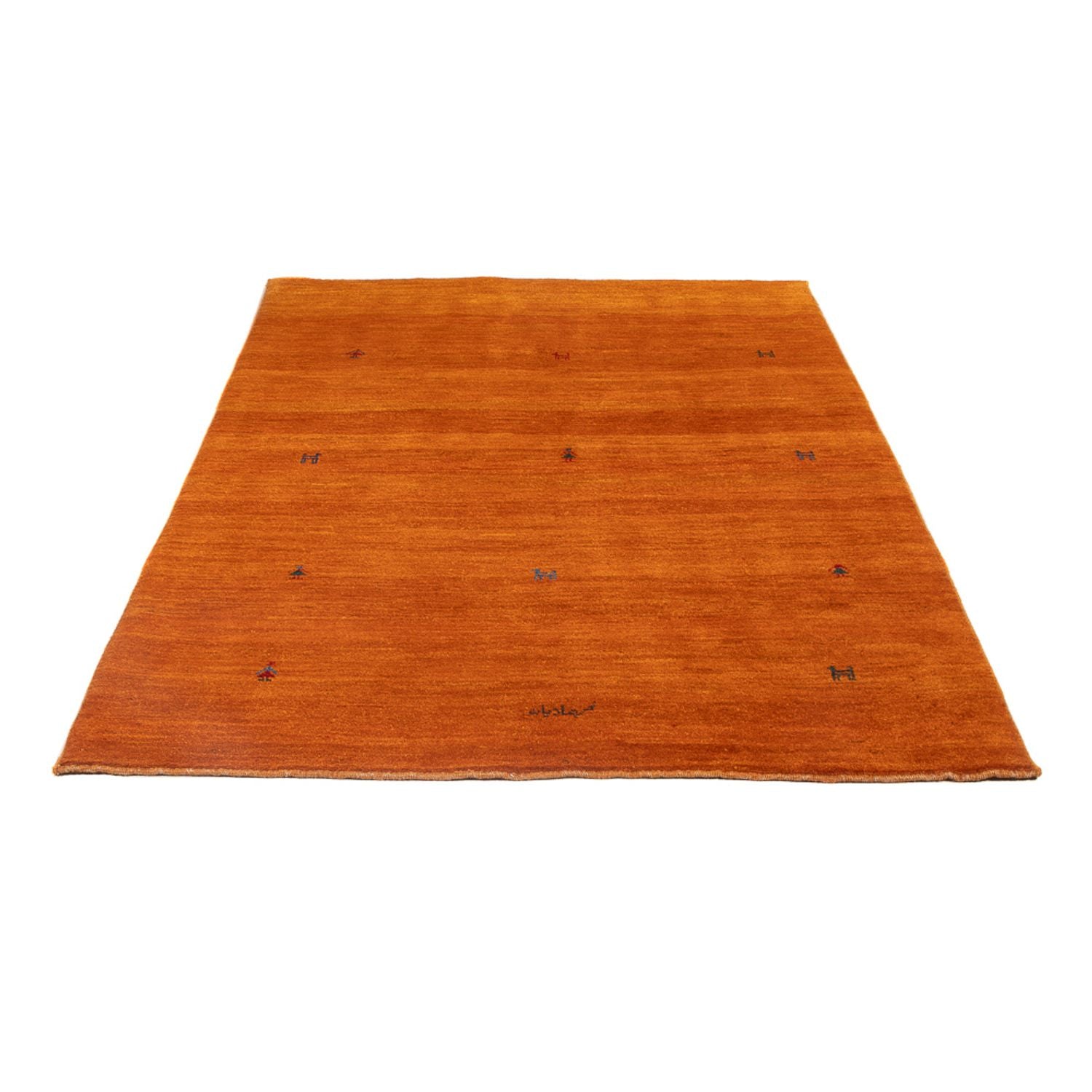 Gabbeh-tæppe - Persisk - 187 x 123 cm - orange