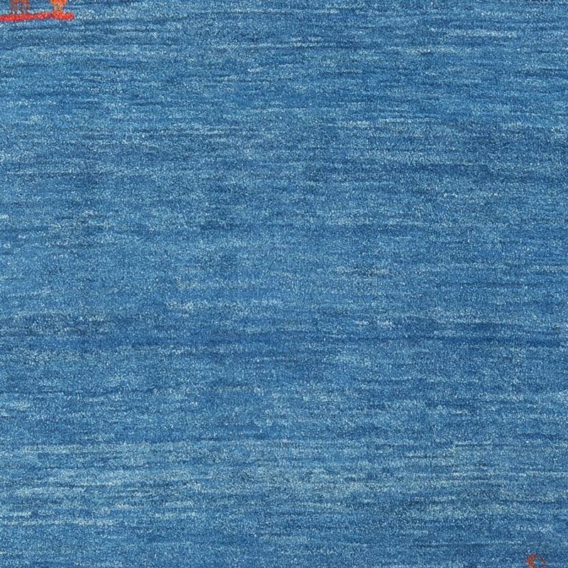 Gabbeh-tæppe - Persisk - 180 x 116 cm - blå
