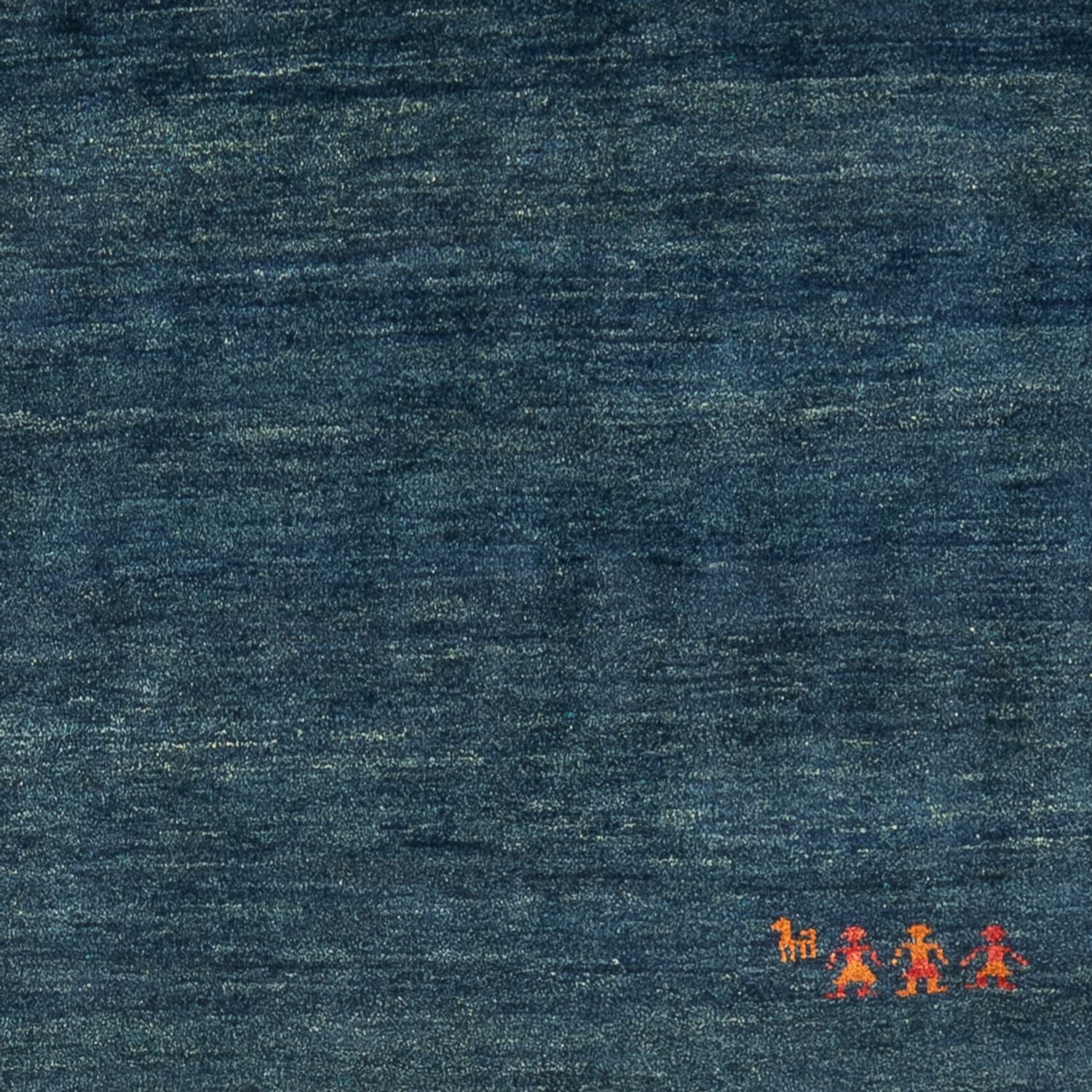 Gabbeh-tæppe - Persisk - 193 x 119 cm - mørkeblå