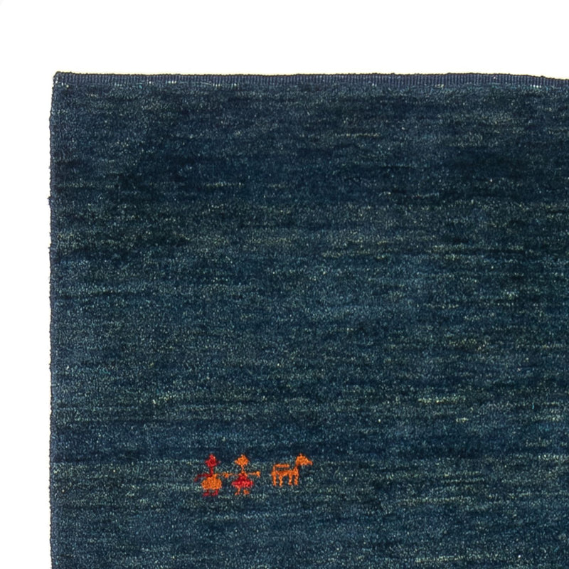 Gabbeh-tæppe - Persisk - 193 x 119 cm - mørkeblå