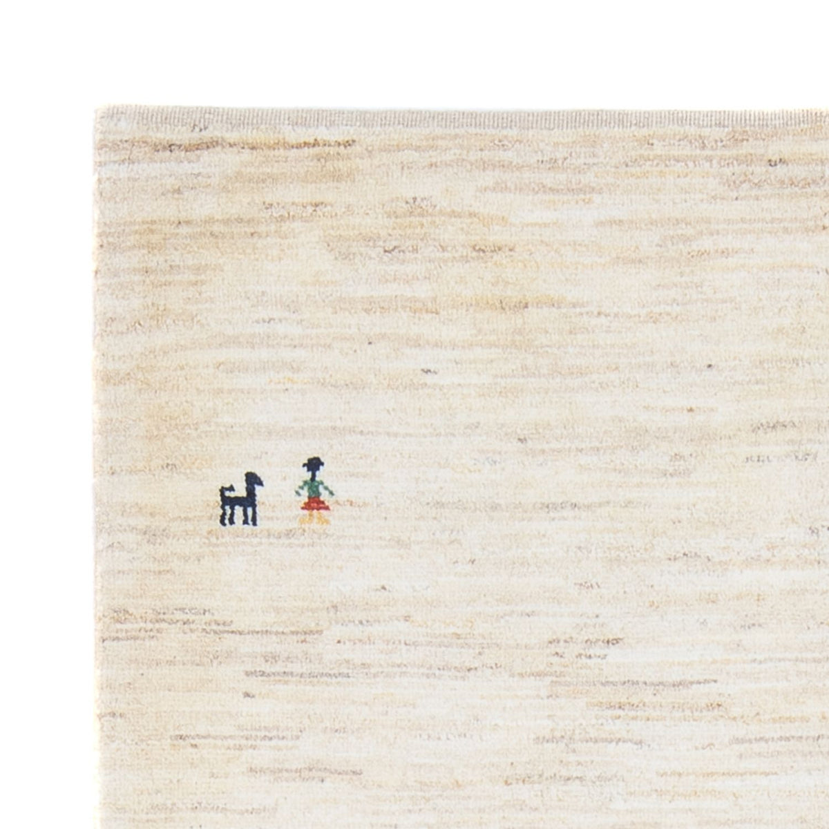 Gabbeh-tæppe - Persisk - 177 x 121 cm - beige