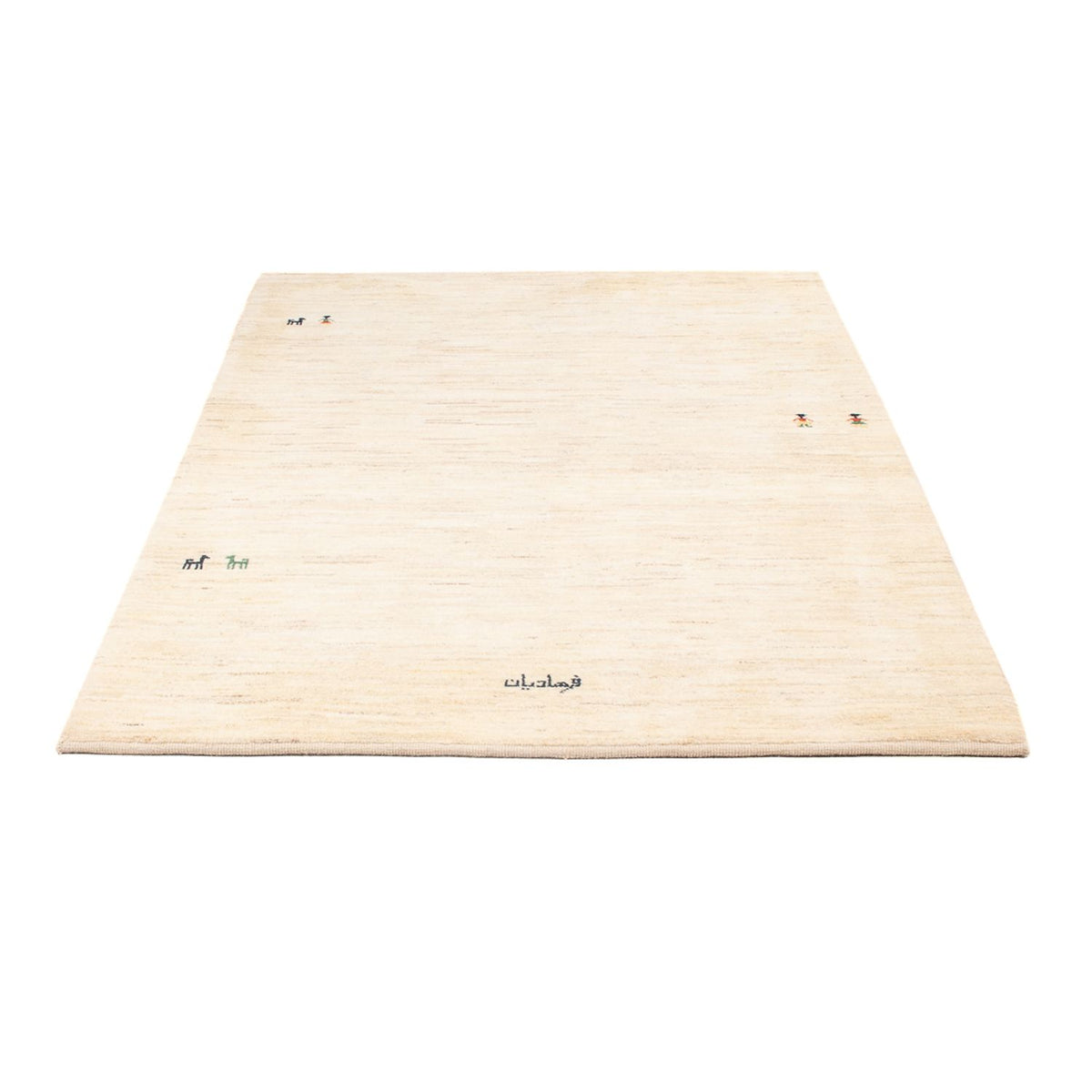 Gabbeh-tæppe - Persisk - 177 x 121 cm - beige