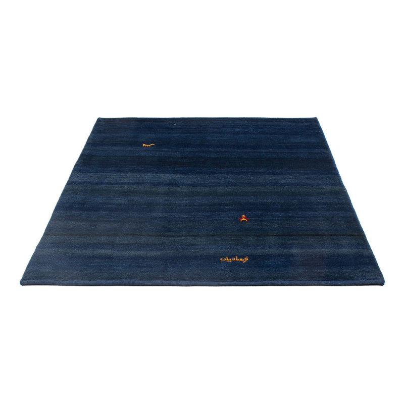 Gabbeh-tæppe - Persisk - 172 x 117 cm - mørkeblå