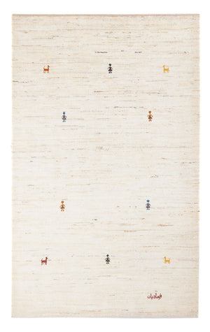Gabbeh-tæppe - Persisk - 175 x 121 cm - beige